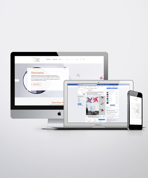 Drine Design création de site internet vitrine et e-commerce